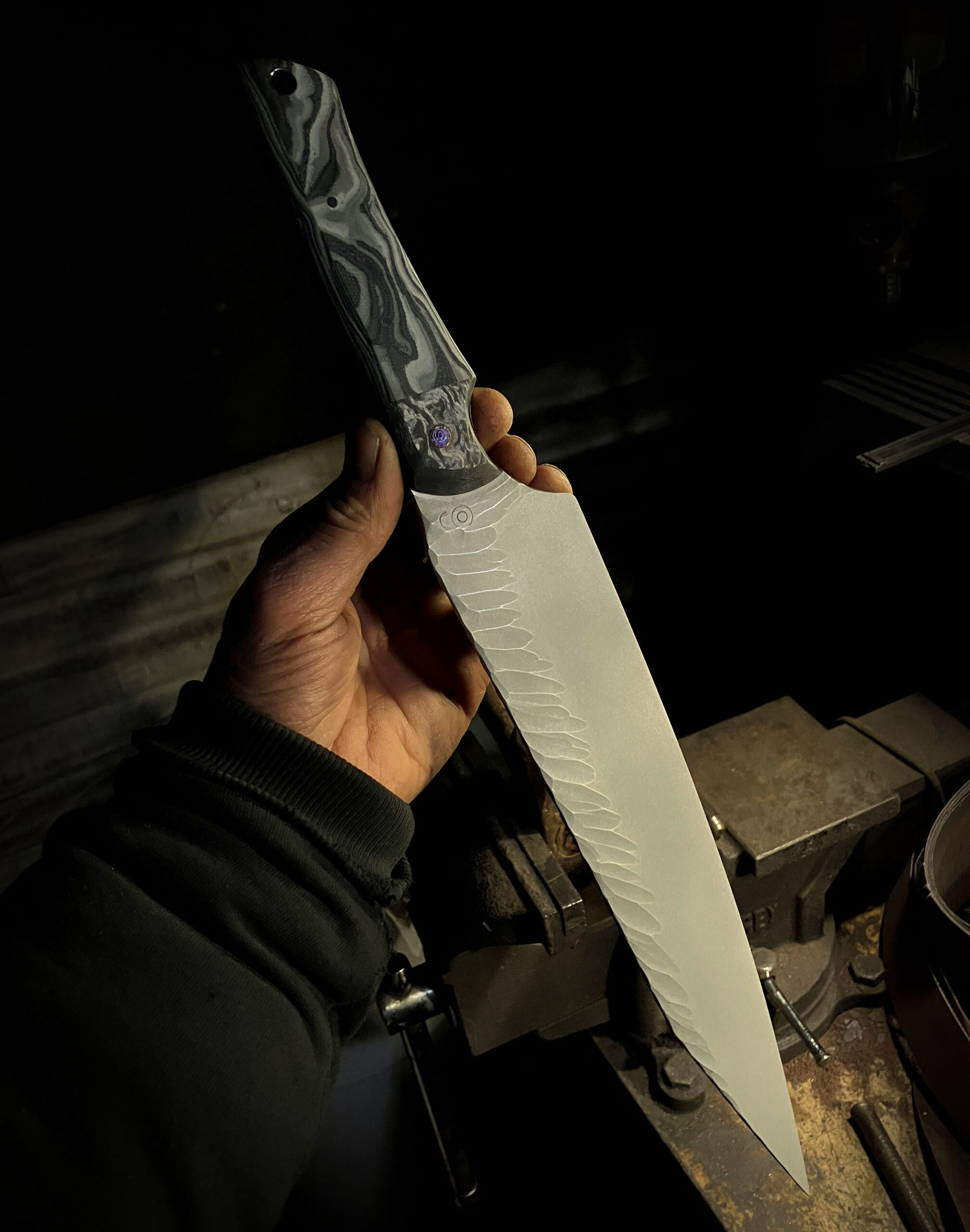 Medium Length Flint Knives made to Order -  Canada